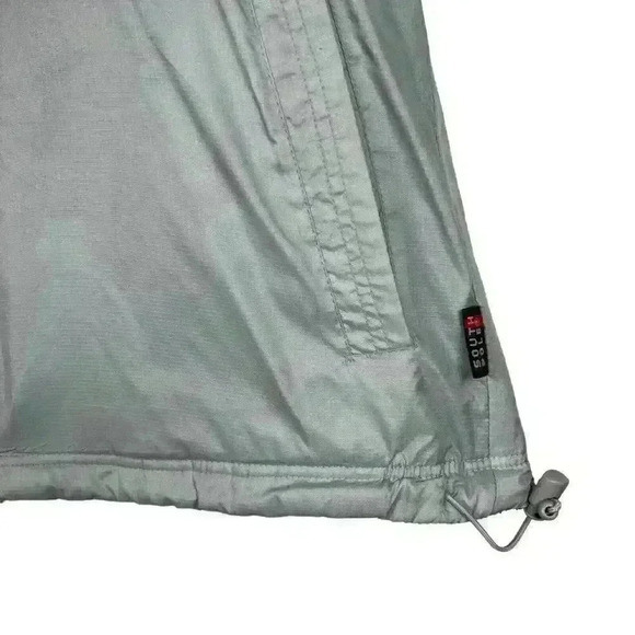 Southpole Men's Size XL Silver Gray Reversible Bomber‎ ZipUp Jacket Fleece - Picture 5 of 16